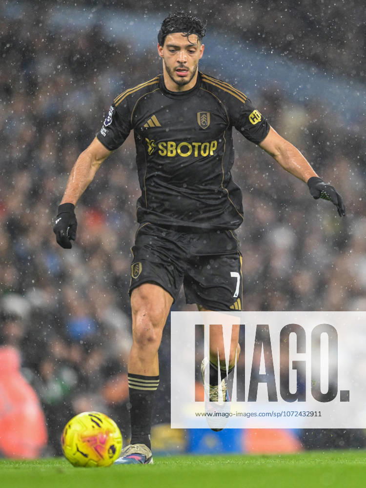 Manchester City v Fulham Premier League Raul Jimenez of Fulham during the Premier League match at the Etihad Stadium, Manchester 11 02 2026 UK Newspapers OUT