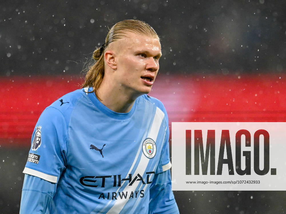 Manchester City v Fulham Premier League Erling Haland of Manchester City during the Premier League match at the Etihad Stadium, Manchester 11 02 2026 UK Newspapers OUT