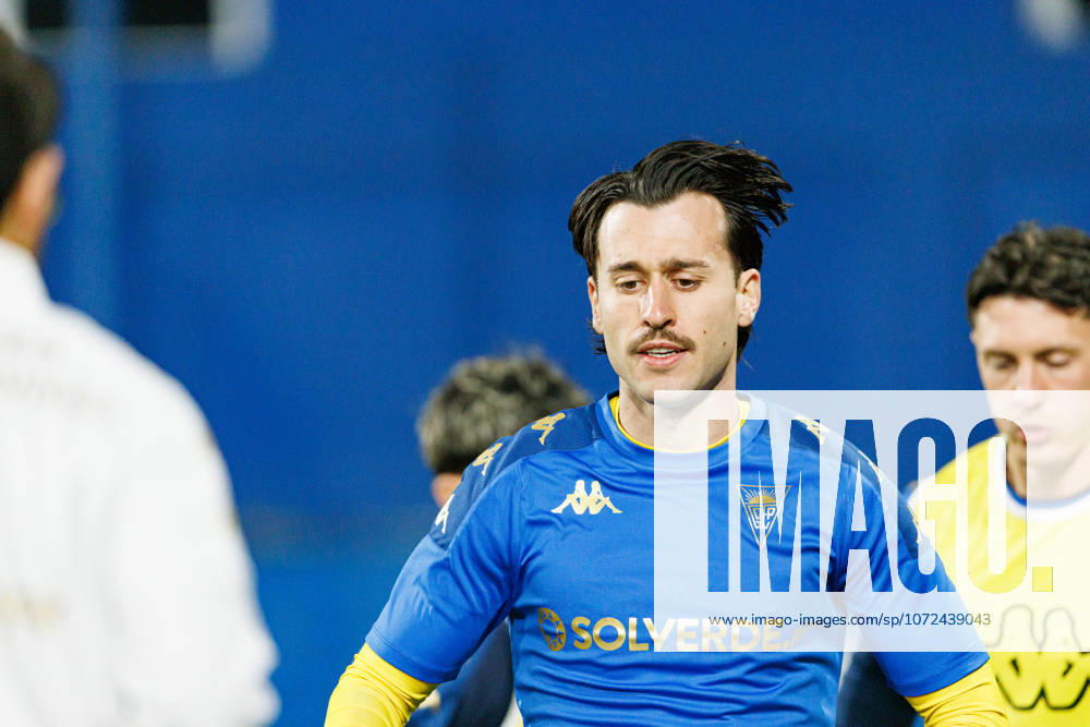 Ricard Sanchez seen during Liga Portugal game between teams of GD Estoril Praia and Vitoria SC at Estadio Antonio Coimbra da Mota (Maciej Rogowski Ball Raw Images) Estoril Estadio Antonio Coimbra da Mota Portugal