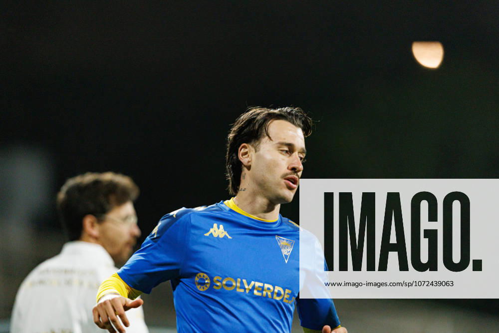 Ricard Sanchez seen during Liga Portugal game between teams of GD Estoril Praia and Vitoria SC at Estadio Antonio Coimbra da Mota (Maciej Rogowski Ball Raw Images) Estoril Estadio Antonio Coimbra da Mota Portugal