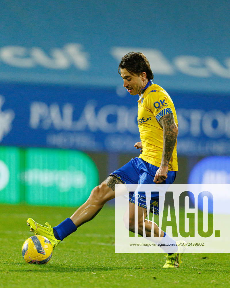 Ricard Sanchez seen during Liga Portugal game between teams of GD Estoril Praia and Vitoria SC at Estadio Antonio Coimbra da Mota (Maciej Rogowski Ball Raw Images) Estoril Estadio Antonio Coimbra da Mota Portugal