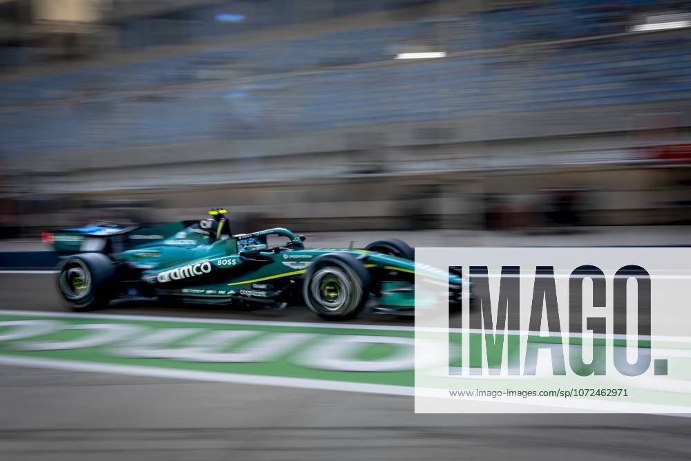 Formule 1 driver Fernando Alonso of Aston Martin Aramco Formula 1 Team during the Formula 1 pre season testing Bahrain day 2 at the Bahrain International Circuit for the Pre season testing 1 2026 season 2026 in SAKHIR, Bahrain on 13 february 2026, Photo by DeFodi Images