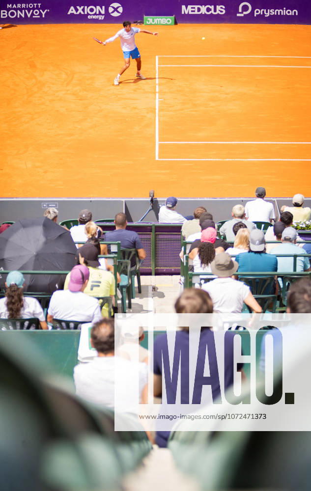 TENNIS - Internazionali di Tennis - Argentina Open 2026 ATP, Tennis Herren 250 Buenos Aires Argentinian player Roman Burruchaga hitting ball at ATP 250 Argentina Open 2026 (in Buenos Aires Lawn Tennis Club) during Argentina Open 2026 ATP 250 Buenos Aires , International Tennis match in Buenos Aires, Argentina, February 11 2026 Buenos Aires Argentina