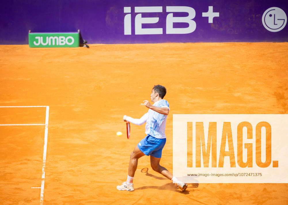 TENNIS - Internazionali di Tennis - Argentina Open 2026 ATP, Tennis Herren 250 Buenos Aires Argentinian player Roman Burruchaga hitting ball at ATP 250 Argentina Open 2026 (in Buenos Aires Lawn Tennis Club) during Argentina Open 2026 ATP 250 Buenos Aires , International Tennis match in Buenos Aires, Argentina, February 11 2026 Buenos Aires Argentina