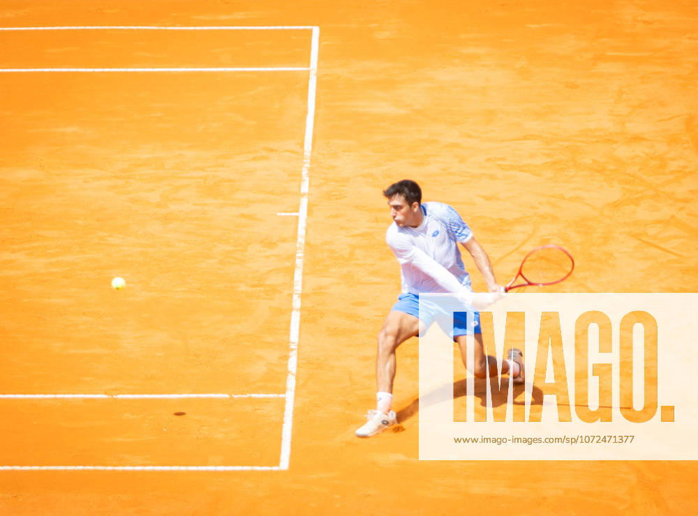 TENNIS - Internazionali di Tennis - Argentina Open 2026 ATP, Tennis Herren 250 Buenos Aires Argentinian player Roman Burruchaga hitting ball at ATP 250 Argentina Open 2026 (in Buenos Aires Lawn Tennis Club) during Argentina Open 2026 ATP 250 Buenos Aires , International Tennis match in Buenos Aires, Argentina, February 11 2026 Buenos Aires Argentina