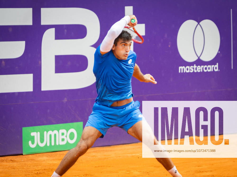 TENNIS - Internazionali di Tennis - Argentina Open 2026 ATP, Tennis Herren 250 Buenos Aires Argentinian player Roman Burruchaga hitting ball at ATP 250 Argentina Open 2026 (in Buenos Aires Lawn Tennis Club) during Argentina Open 2026 ATP 250 Buenos Aires , International Tennis match in Buenos Aires, Argentina, February 11 2026 Buenos Aires Argentina
