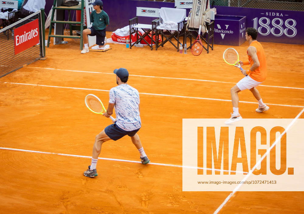 TENNIS - Internazionali di Tennis - Argentina Open 2026 ATP, Tennis Herren 250 Buenos Aires Argentinian player Juan Manuel Cerundolo and Mariano Kestelboim doubles players at ATP 250 Argentina Open 2026 (in Buenos Aires Lawn Tennis Club) during Argentina Open 2026 ATP 250 Buenos Aires , International Tennis match in Buenos Aires, Argentina, February 11 2026 Buenos Aires Argentina