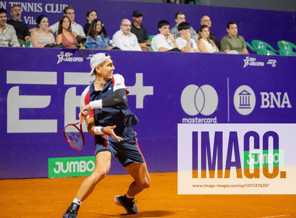 TENNIS - Internazionali di Tennis - Argentina Open 2026 ATP, Tennis Herren 250 Buenos Aires Chilean player Alejandro Tabilo hitting ball at ATP 250 Argentina Open 2026 (in Buenos Aires Lawn Tennis Club) during Argentina Open 2026 ATP 250 Buenos Aires , International Tennis match in Buenos Aires, Argentina, February 11 2026 Buenos Aires Argentina