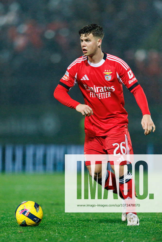 Samuel Dahl seen during Liga Portugal game between CD Tondela and SL Benfica (Maciej Rogowski Ball Raw Images) Tondela Estadio Joao Cardoso Portugal