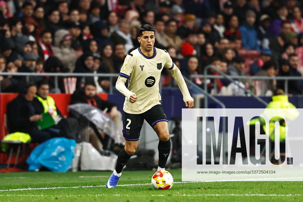 Joao Cancelo (Barcelona), FEBRUARY 12, 2026 - Football Soccer : Spanish Copa del Rey Mapfre Semi finals 1st leg match between Club Atletico de Madrid - FC Barcelona, Barca at the Estadio Riyahd Air Metropolitano in Madrid, Spain. Noxthirdxpartyxsales aflo_319581383