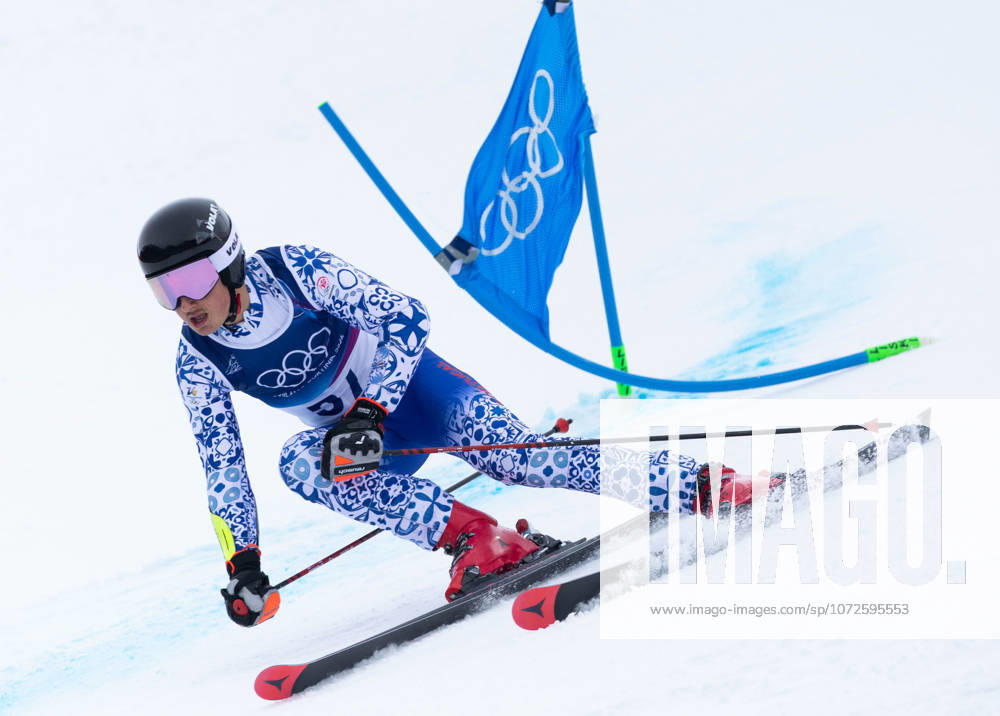 OLYMPICS - Winter Olympic Games, Olympische Spiele, Olympia, OS Milano Cortina 2026 BORMIO,ITALY,14.FEB.26 - OLYMPICS, ALPINE SKIING - Winter Olympic Games Milano Cortina 2026, giant slalom, men. Image shows Emeric Guerillot (POR). GEPAxpictures xWolfgangxGrebien