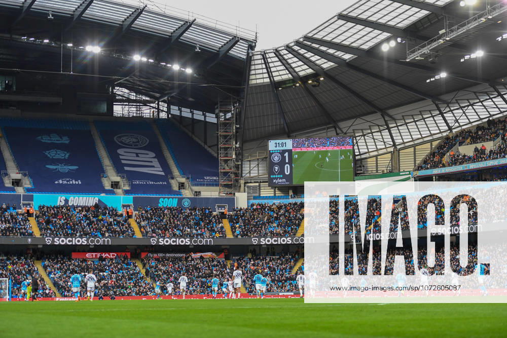 Manchester City v Salford City Emirates FA Cup General view during the Emirates FA Cup Fourth Round match at the Etihad Stadium, Manchester 14 02 2026 UK Newspapers OUT