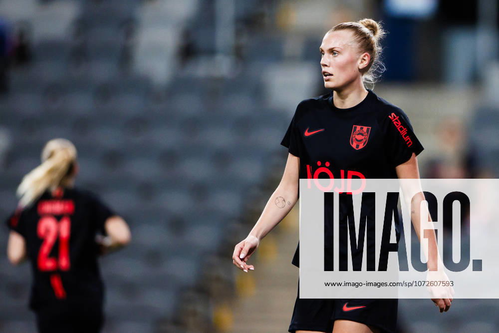 Brommapojkarnas Amanda Wulff during the Swedish Cup football match between Djurgarden and Brommapojkarna on February 14, 2026 in Stockholm