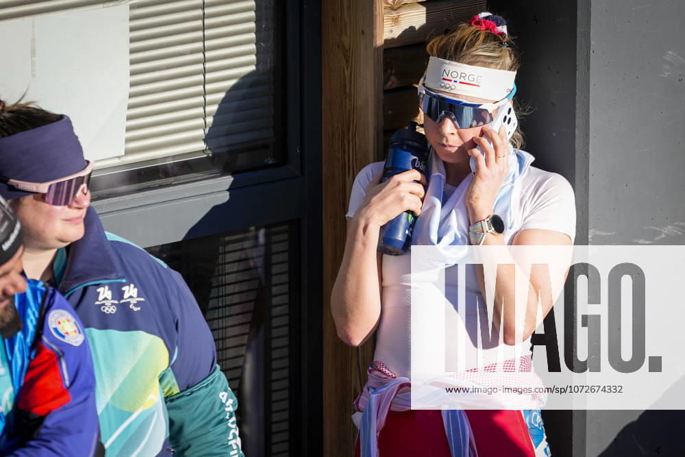 Winter Olympics in Milan Cortina 2026 Anterselva, Italy 20260215 Ingrid Landmark Tandrevold from Norway after the 10 km pursuit start women in biathlon during the Winter Olympics in Milano Cortina 2026 Photo Heiko Junge NTB Anterselva Italy RESTRICTED USE FOR BETTING COMPANIES