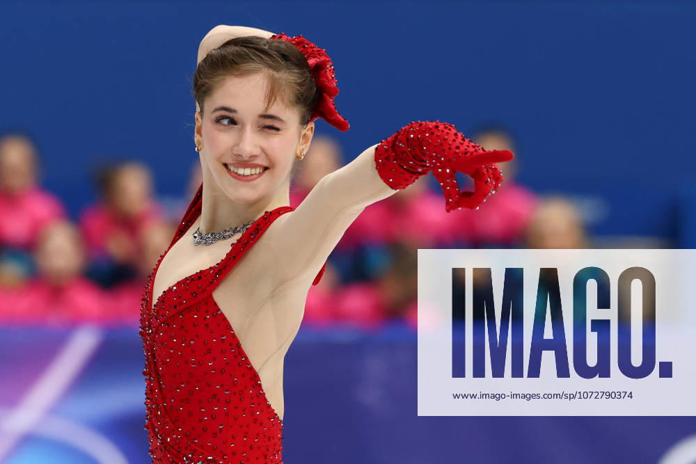 ISABEAU LEVITO of USA skates her Women s Single Skating free program in the Figure skating, Eiskunstlauf at the Milano Cortina 2026 Winter Olympic Games, Olympische Spiele, Olympia, OS ISABEAU LEVITO obtained a score of 70.84 points and is ranked eight after the short program. Milan Italy - ZUMAc179 20260217_oly_c179_337
