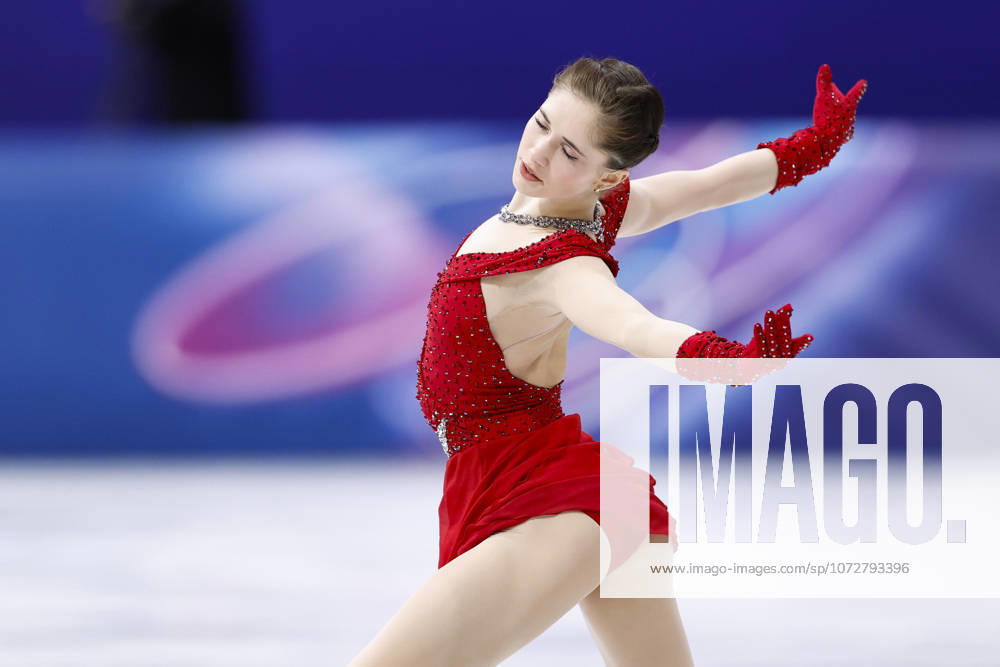 Milan Cortina Olympics: Figure skating, Eiskunstlauf Isabeau Levito of the United States performs in the women s figure skating short program at the Milan Cortina Olympics at Milano Ice Skating Arena in Milan on Feb. 17, 2026. A14AA0005298587P