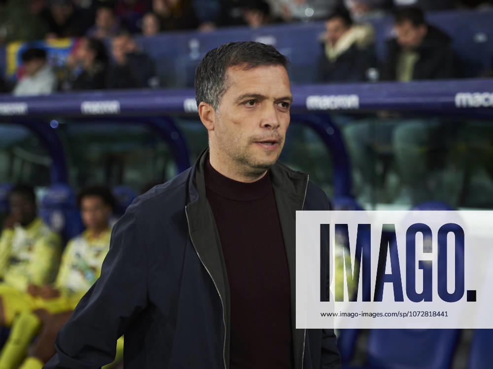 Head coach Luis Castro Levante UD during the LaLiga EA Sports match between Levante UD and Villarreal CF at Ciudad de Valencia on February 18, 2026 in Valencia, Spain Photo by Maria Jose Segovia DeFodi Images