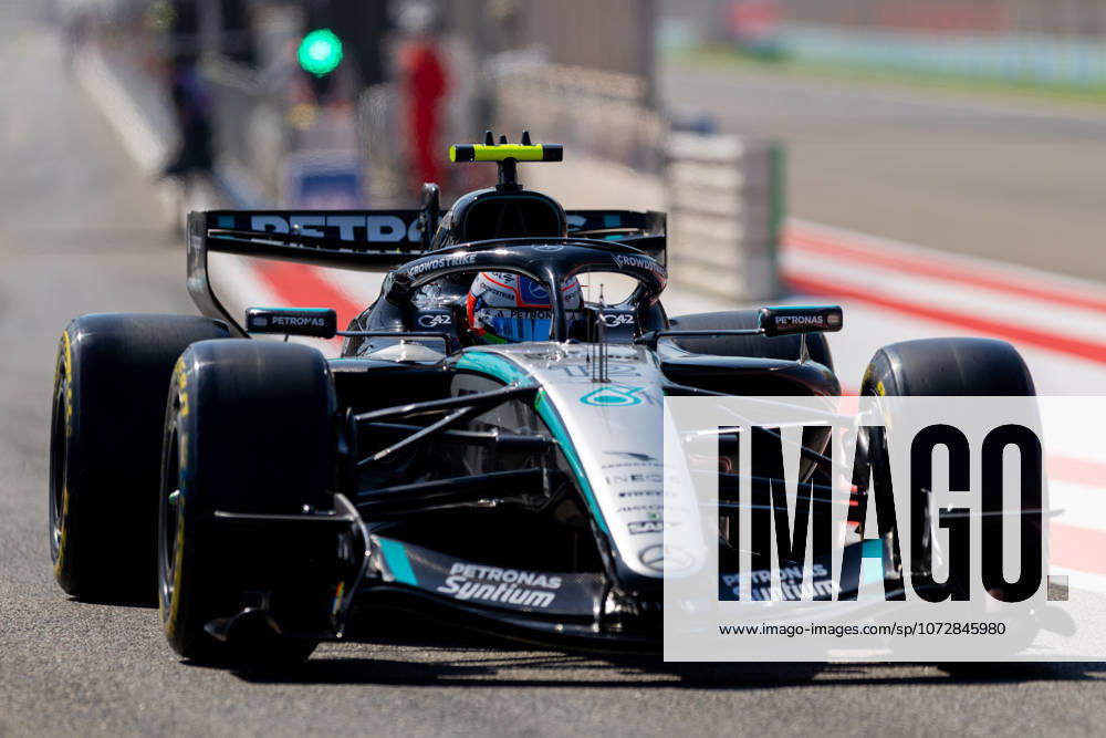 Kimi Antonelli Mercedes AMG Petronas Formula One Team, Italy, 12 in W17, BAH, Formula 1 World Championship, Pre Season Test 2, Bahrain International Circuit, Test Day 1, 2026 season, 18 02 2026 BAH, Formula 1 World Championship, Pre Season Test 2, Bahrain International Circuit, Test Day 1, 2026 season, 18 02 2026 Sakhir