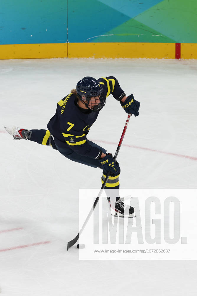 Ice hockey, Eishockey - Milano Cortina 2026 Winter Olympics: Day 13 In Milan, Italy, on February 19, 2026, Jungaker Mira participates in the Ice Hockey Women Switzerland vs Sweden Bronze Medal Game on day thirteen of the Milano Cortina 2026 Winter Olympic Games, Olympische Spiele, Olympia, OS at Milano Santagiulia Ice Hockey Arena Milano Italy