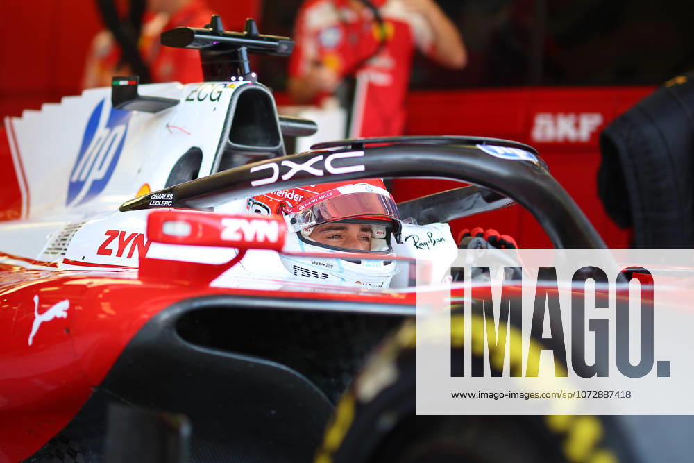 Formula One Pre Season test 2026 Charles Leclerc of Scuderia Ferrari HP in the garage during Day 3 of Formula 1 second Pre-Season Test 2026 at Bahrain International Circuit on February 20, 2026 in Sakhir, Bahrain. Sakhir Bahrain International Circuit Bahrain