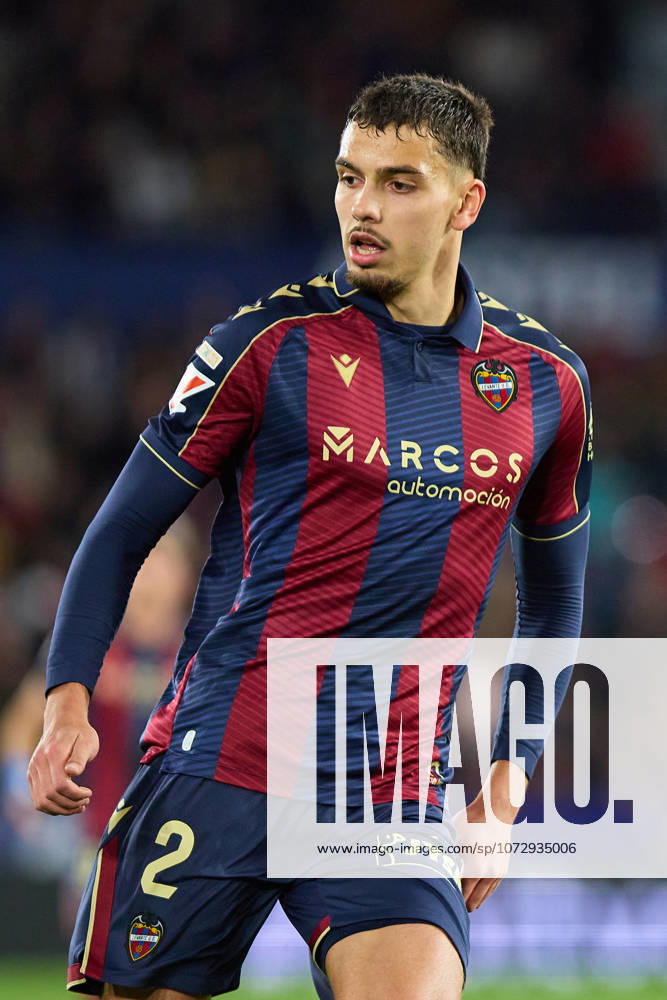 Levante UD v Valencia CF- LaLiga EA Sports VALENCIA, SPAIN - FEBRUARY 15: Matias Moreno of Levante UD looks on during to the LaLiga EA Sports match between Levante UD and Valencia CF at Estadio Ciutat de Valencia on February, 2026 in Valencia, Spain. (Photo by Jose Torres Photo Players Images Magara Press) Valencia Estadio Ciutat de Valencia Spain