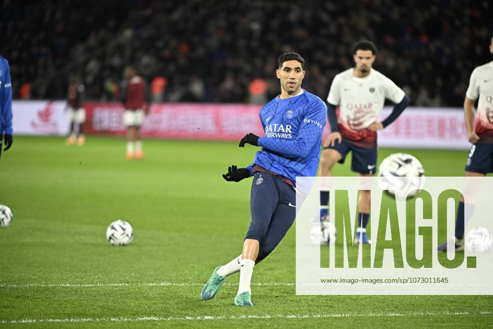 Hakimi achraf FOOT L1 2026 PSG METZ 3 0 PARC DES PRINCES PARIS FRANCE 21 02 2026 MANTEY STEPHANE PARIS PARC DES PRINCES France GermanyxJapanxUKxFrancexBelgiumxOUT