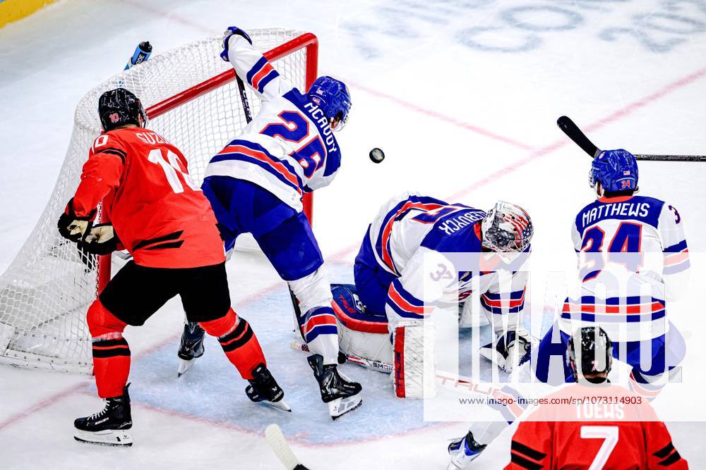 HOCKEY SUR GLACE JO MILAN CORTINA 2026 2026 CANADA ETATS UNIS 1 2 ap SANTAGIULIA ICE HOCKEY ARENA MILAN ITALIE 22 02 2026 PAPON BERNARD photo retouchee MILAN SANTAGIULIA ICE HOCKEY ARENA Italie GermanyxJapanxUKxFrancexBelgiumxOUT
