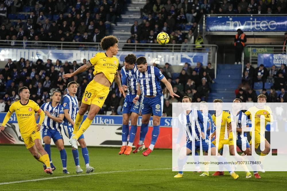 Spanish La Liga EA Sports soccer match between Deportivo Alaves and Girona at Mendizorroza Stadium in Alava, Spain 23 February 2026 900 Cordon Press 900 CordonxPress LOF - Alaves vs Girona