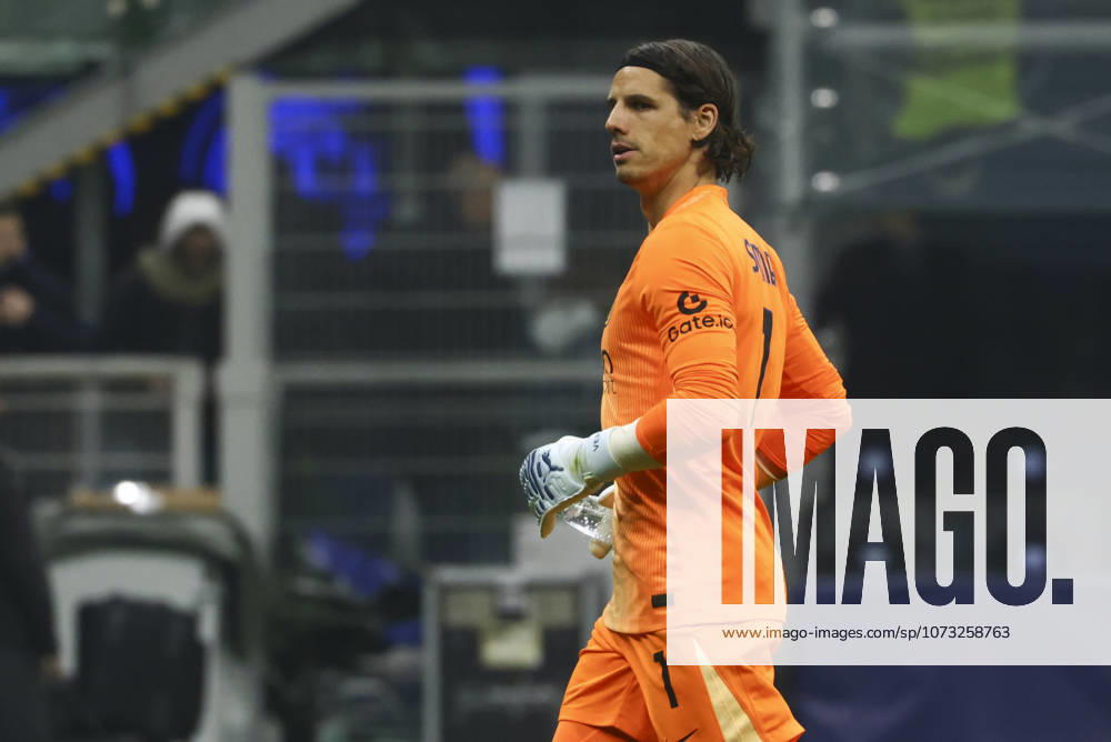 FC Internazionale Milano v FK Bodo Glimt - UEFA Champions League 2025 26 League Knockout Play-off Second Leg Yann Sommer plays during the UEFA Champions League 2025 26 League Knockout Play-off Second Leg match between FC Internazionale Milano and FK Bodo Glimt in Milano, Italy, on February 24, 2026, at Giuseppe Meazza stadium Milano Italy