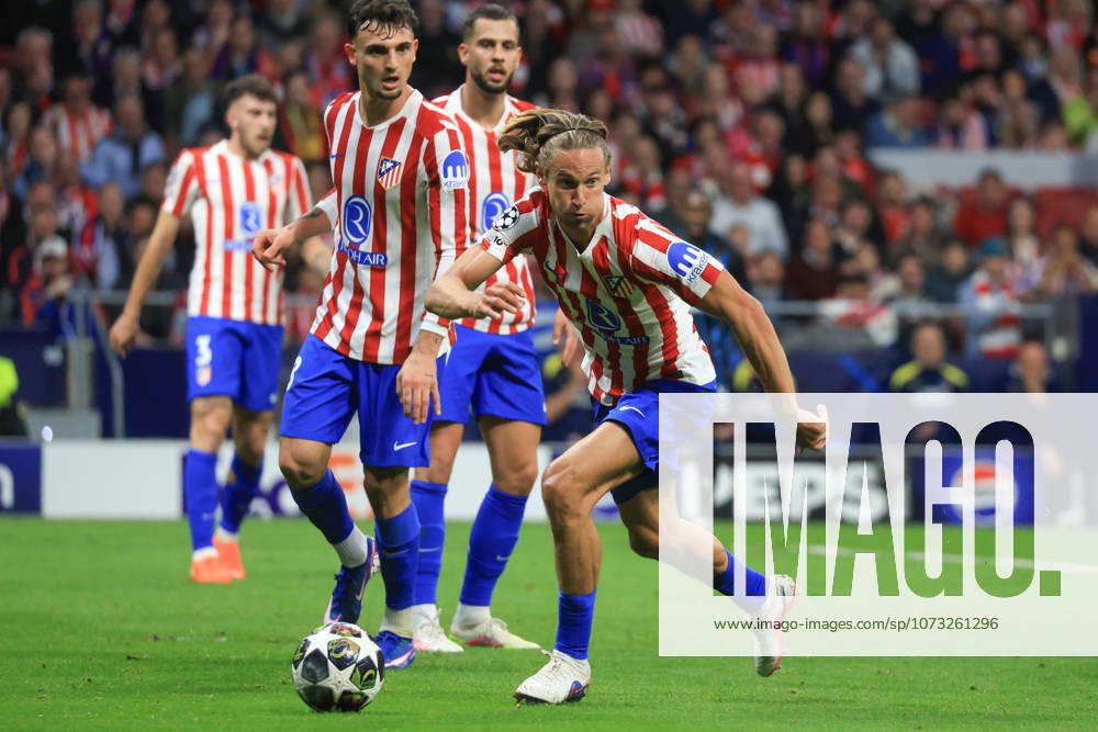 Spain - Atletico de Madrid vs Club Brugge KV - 24 02 2026 SPAIN, MADRID, FEBRUARY 24. Marcos Llorente of Atletico de Madrid during the UEFA Champions League Knockout Play-off Second Leg football match between Atletico de Madrid and Club Brugge KV at Estadio Riyadh Air Metropolitano on February 24, 2026 in Madrid, Spain. Photo by Manuel Blondeau AOP.Press Madrid Riyadh Air Metropolitano Spain