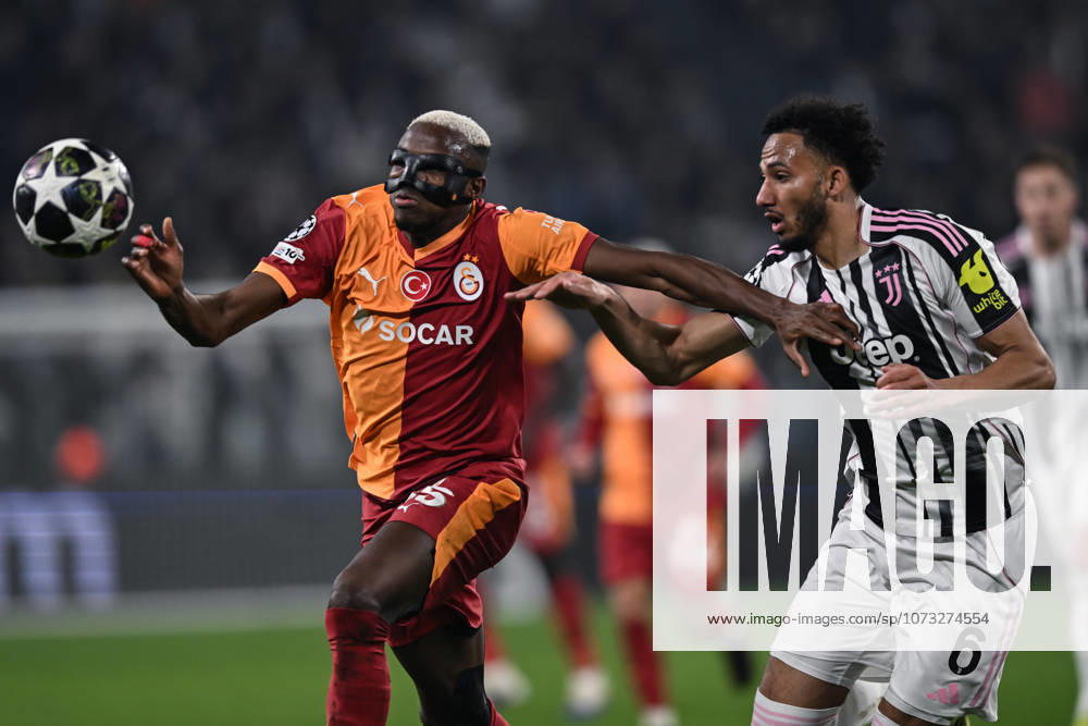 Db Torino 25 02 2026 - Champions League Juventus-Galatasaray foto Daniele Buffa Image nella foto: Victor Osimhen-Lloyd Kelly