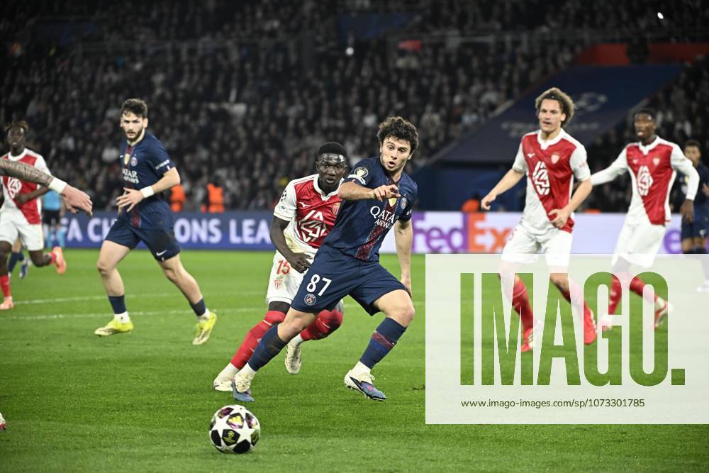 Camara lamine neves joao FOOT LIGUE DES CHAMPIONS 2026 PSG MONACO 2 2 PARC DES PRINCES PARIS FRANCE 02 25 2026 MANTEY STEPHANE L 02 26 2026 PARIS PARC DES PRINCES France GermanyxJapanxUKxFrancexBelgiumxOUT