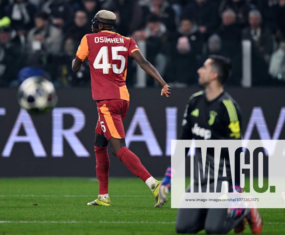 Db Torino 25 02 2026 - Champions League Juventus-Galatasaray foto Daniele Buffa Image nella foto: esultanza gol Victor Osimhen
