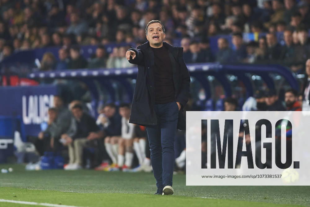 Head coach Luis Castro Levante UD during the LaLiga EA Sports match between Levante UD and CD Alaves at Ciudad de Valencia on February 27, 2026 in Valencia, Spain Photo by Maria Jose Segovia DeFodi Images