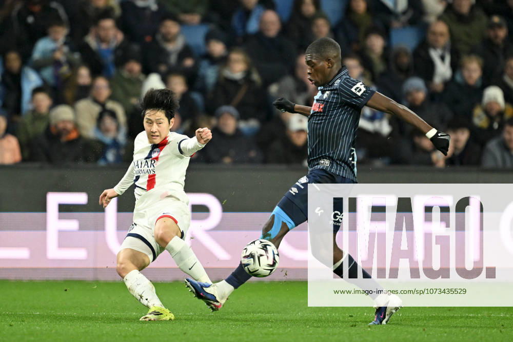 Le Havre Athletic Club v Paris Saint-Germain - Ligue 1 McDonald s 2025 2026 19 Lee KANG IN (psg) during the Ligue 1 McDonald s match between Le Havre and Paris at Stade Oceane on February 28, 2026 in Le Havre, France. Le Havre France