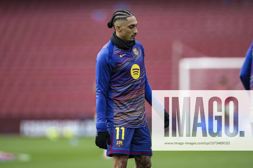 FC Barcelona, Barca v Villarreal CF - LaLiga EA Sports Raphina of FC Barcelona plays during the La Liga EA Sports 2025 26 match between FC Barcelona and Villarreal CF at Spotify Camp Nou Stadium in Barcelona, Spain, on February, 2026. Barcelona Catalonia Spain