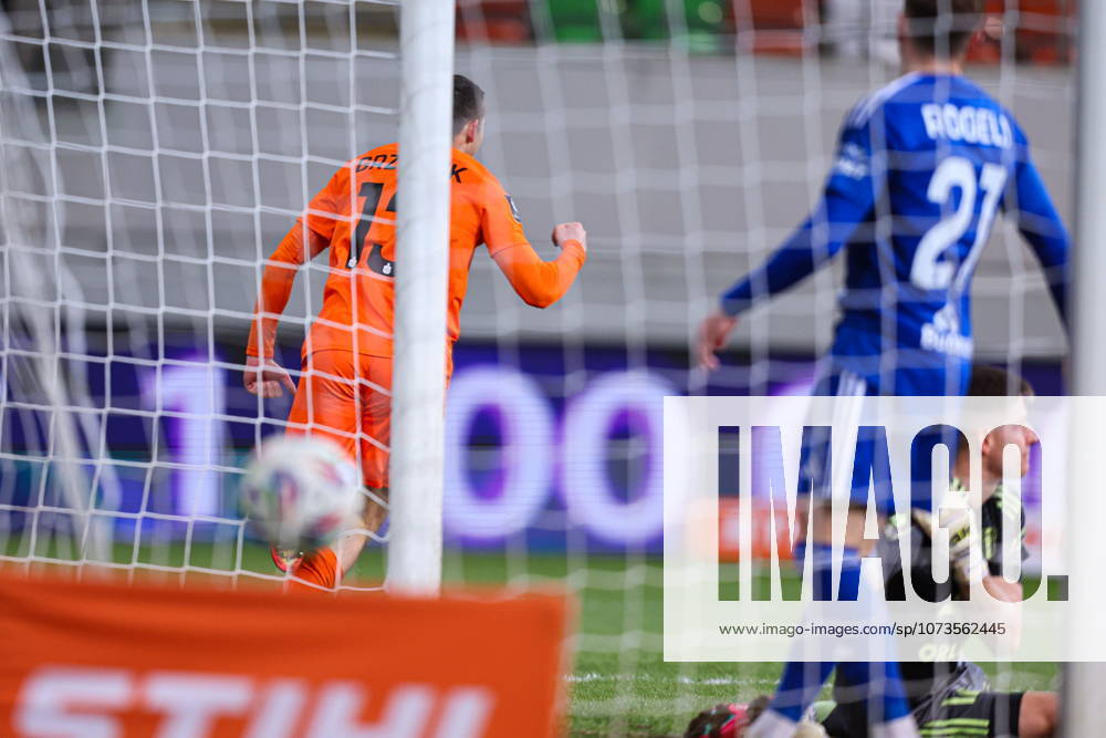 2026.03.02 Lubin pilka nozna PKO Ekstraklasa sezon 2025 2026 KGHM Zaglebie Lubin - Wisla Plock N z bramka gol radosc na 1-0 Mateusz Grzybek Foto Pawel Andrachiewicz PressFocus 2026.03.02 Lubin Football - Polish PKO Ekstraklasa season 2025 2026 KGHM Zaglebie Lubin - Wisla Plock bramka gol radosc na 1-0 Mateusz Grzybek Credit: Pawel Andrachiewicz PressFocus NEWSPIX.PL --- newspix.pl