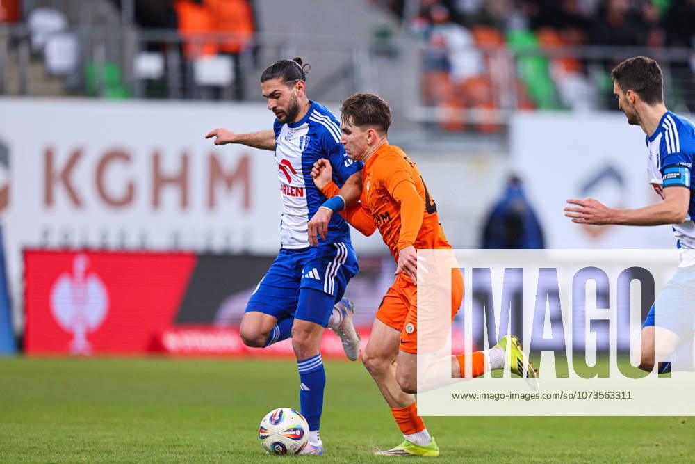 2026.03.02 Lubin pilka nozna PKO Ekstraklasa sezon 2025 2026 KGHM Zaglebie Lubin - Wisla Plock N z Marcel Regula Foto Pawel Andrachiewicz PressFocus 2026.03.02 Lubin Football - Polish PKO Ekstraklasa season 2025 2026 KGHM Zaglebie Lubin - Wisla Plock Marcel Regula Credit: Pawel Andrachiewicz PressFocus NEWSPIX.PL --- newspix.pl