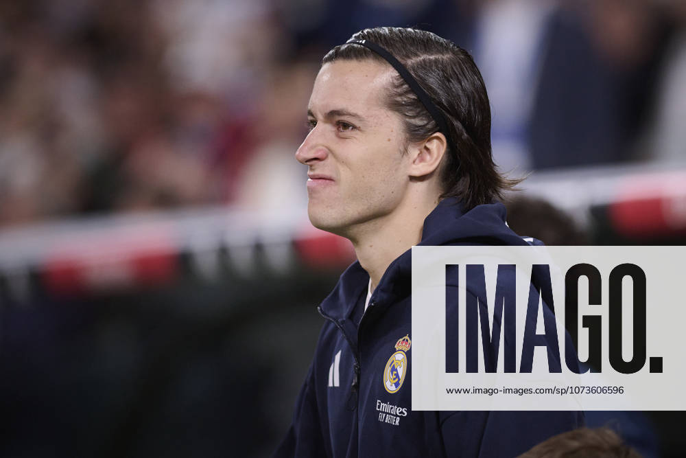 Real Madrid CFs Alvaro Carreras during La Liga match. March 2, 2026 (20260302177)