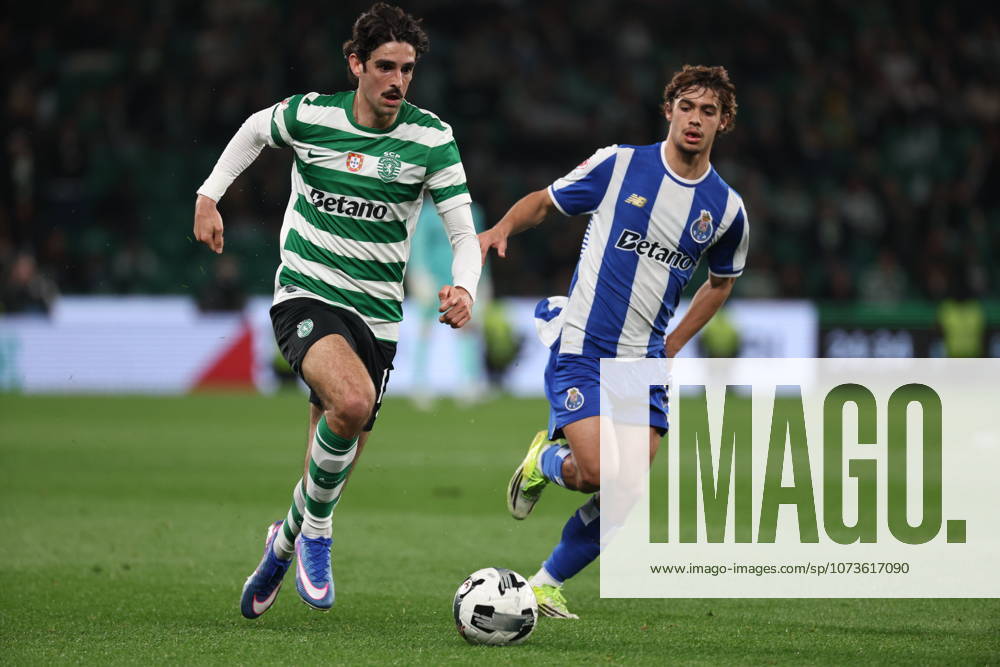 Francisco Trincao (Sporting CP) in action during the match between Sporting CP and FC Porto , valid for Taca de Portugal Generali Tranquilidade 2025 26 Semi Finals at Estadio Jose Alvalade on 3 March 2026. Lisbon Estadio Jose Alvalade Lisbon Portugal