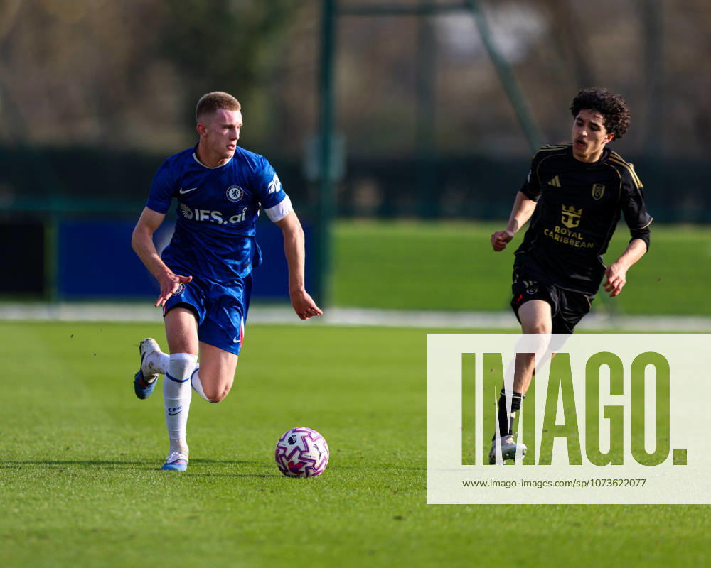 - Chelsea U18 v Manchester City U18, FA Youth Cup, Fifth Round, Kingsmeadow, London, England. - Monday 9th February 2026 (C) Alex Ferrelly Crystal Pix Reggie Watson of Chelsea U18. - Chelsea U18 v Manchester City U18, FA Youth Cup, Fifth Round, Kingsmeadow, London, England. - Monday 9th February 2026 (C) Alex Ferrelly Crystal Pix London Kingsmeadow United Kingdom
