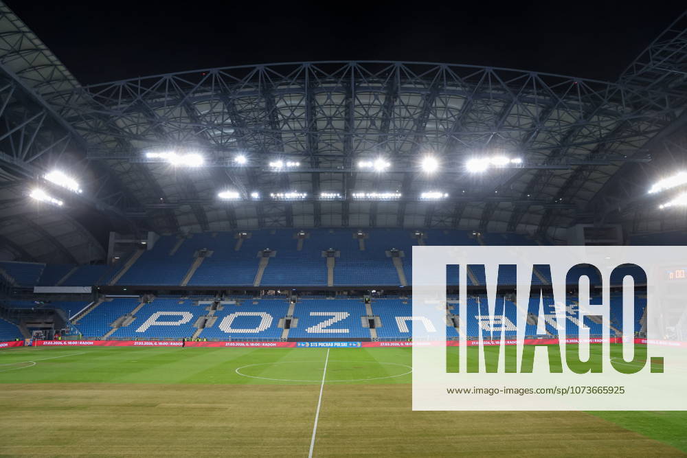 2026.03.04 Poznan Pilka nozna 1 4 finaÅ‚u STS Puchar Polski sezon 2025 2026 Lech Poznan - Gornik Zabrze N z Enea Stadion widok trybuny Foto Pawel Jaskolka PressFocus 2026.03.04 Poznan Football 1 4 Polish National Cup season 2025 2026 Lech Poznan - Gornik Zabrze Credit: Pawel Jaskolka PressFocus NEWSPIX.PL --- newspix.pl