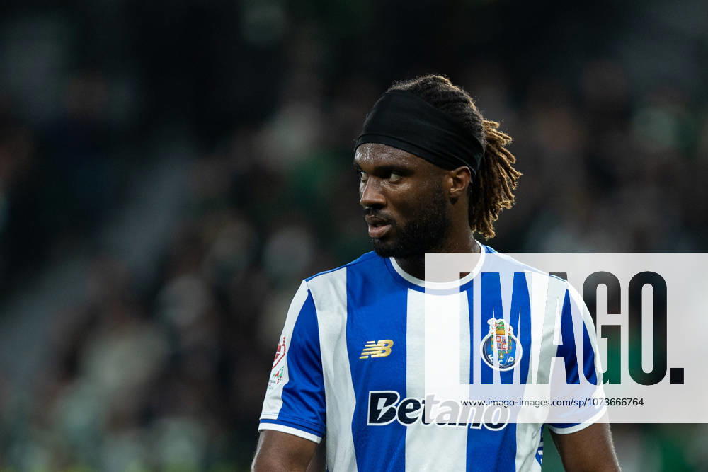 Porto forward from Nigeria TEREM MOFFI (29) in action during the game of the 1st leg of the Semi Finals of the Portuguese Cup between Sporting and Porto at Estadio Jose de Alvalade Lisbon Portugal - ZUMAs359 20260303_zsp_s359_180