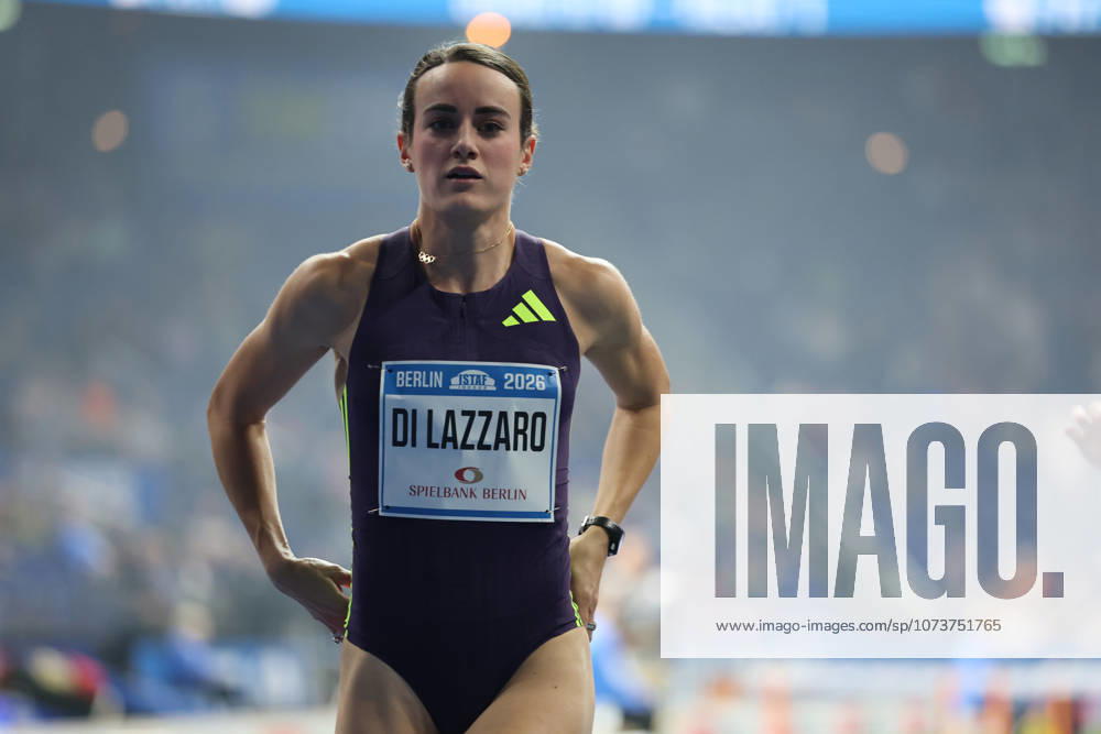 Elisa Maria DI LAZZARO (ITA), 60m Hurdles Women, during the ISTAF Indoor Berlin at Uber Arena Berlin, March 6, 2026 in Berlin, Germany. Berlin Germany