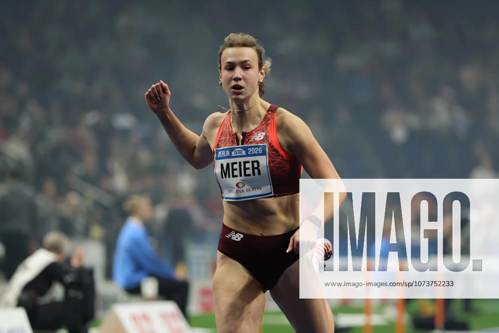 Marlene MEIER (GER), 60m Hurdles Women, during the ISTAF Indoor Berlin at Uber Arena Berlin, March 6, 2026 in Berlin, Germany. Berlin Germany