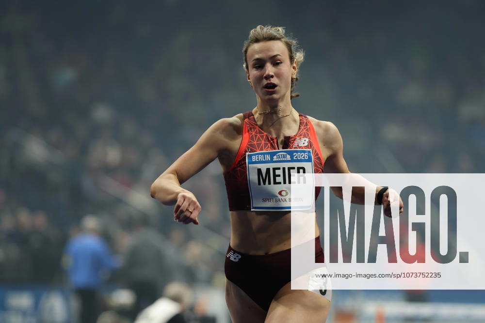 Marlene MEIER (GER), 60m Hurdles Women, during the ISTAF Indoor Berlin at Uber Arena Berlin, March 6, 2026 in Berlin, Germany. Berlin Germany