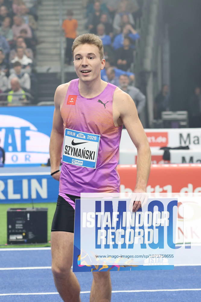Jakub SZYMAŃSKI (POL), 60m Hurdles Men, during the ISTAF Indoor Berlin at Uber Arena Berlin, March 6, 2026 in Berlin, Germany. Berlin Germany