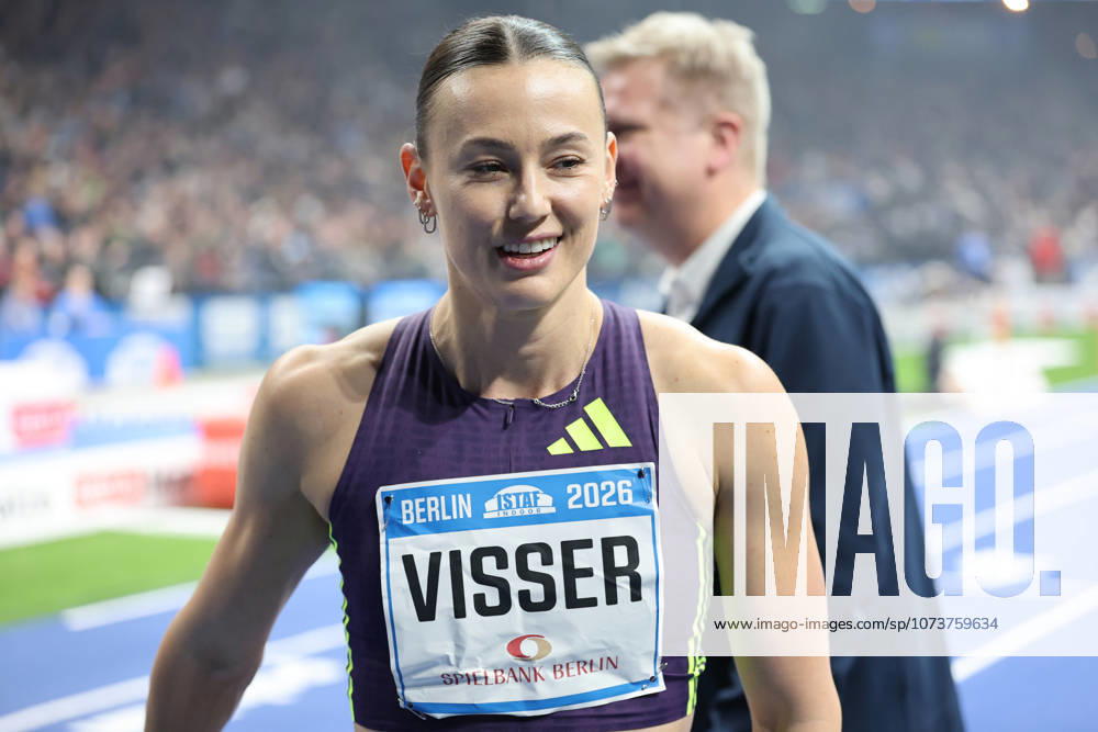 Nadine VISSER (NED), 60m Hurdles Women, Two-time European champion 100-metre hurdles, during the ISTAF Indoor Berlin at Uber Arena Berlin, March 6, 2026 in Berlin, Germany. Berlin Germany