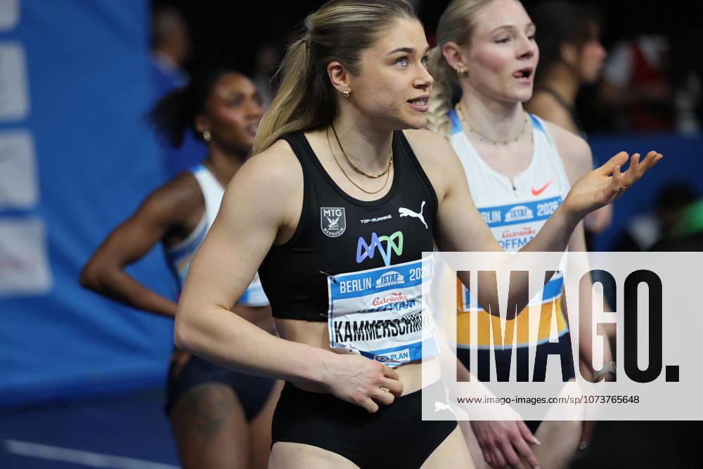 Sina KAMMERSCHMITT (GER), 60m Women, during the ISTAF Indoor Berlin at Uber Arena Berlin, March 6, 2026 in Berlin, Germany. Berlin Germany