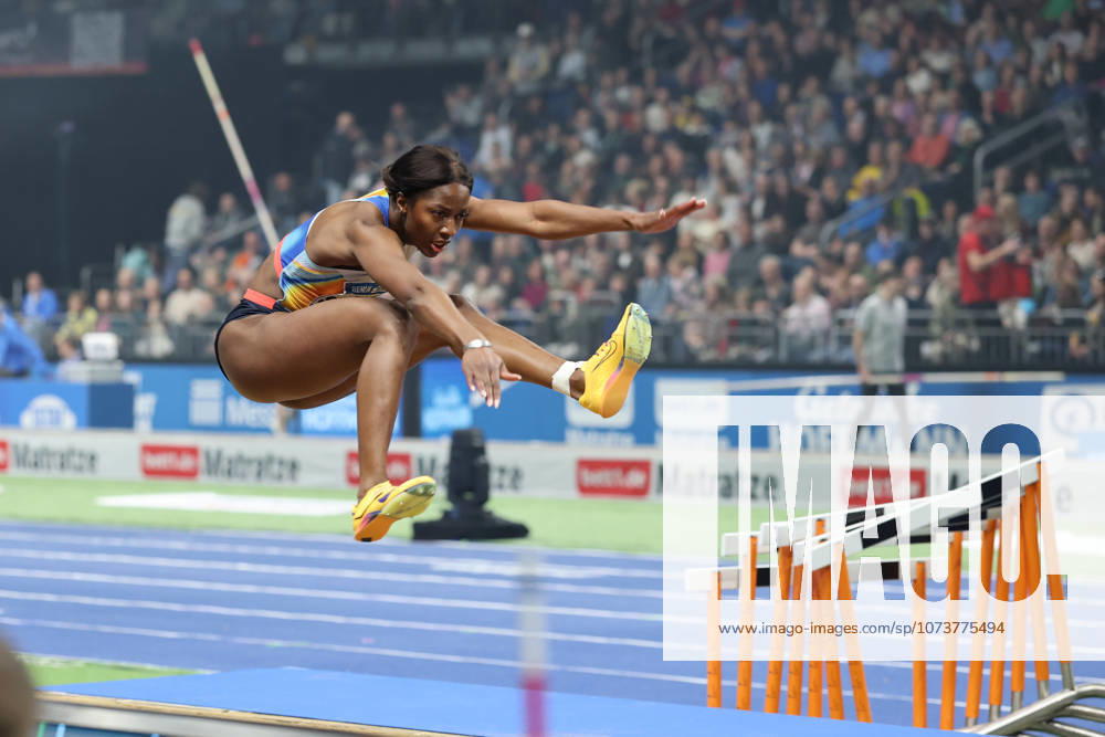 Khaddi SAGNIA (SWE), Long Jump Women, during the ISTAF Indoor Berlin at Uber Arena Berlin, March 6, 2026 in Berlin, Germany. Berlin Germany